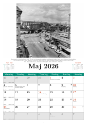 En side fra 2026-kalenderen