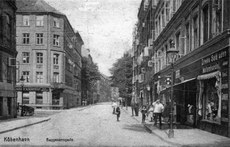 Baggesensgade ved Wesselsgade